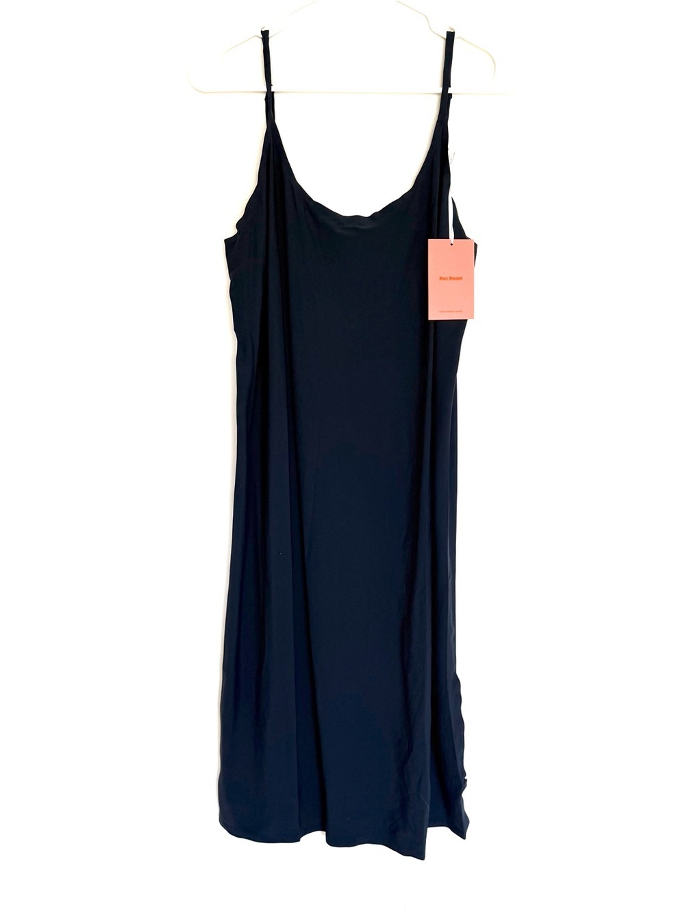 Rec Room Navy Sleeveless Mini Performance Dress